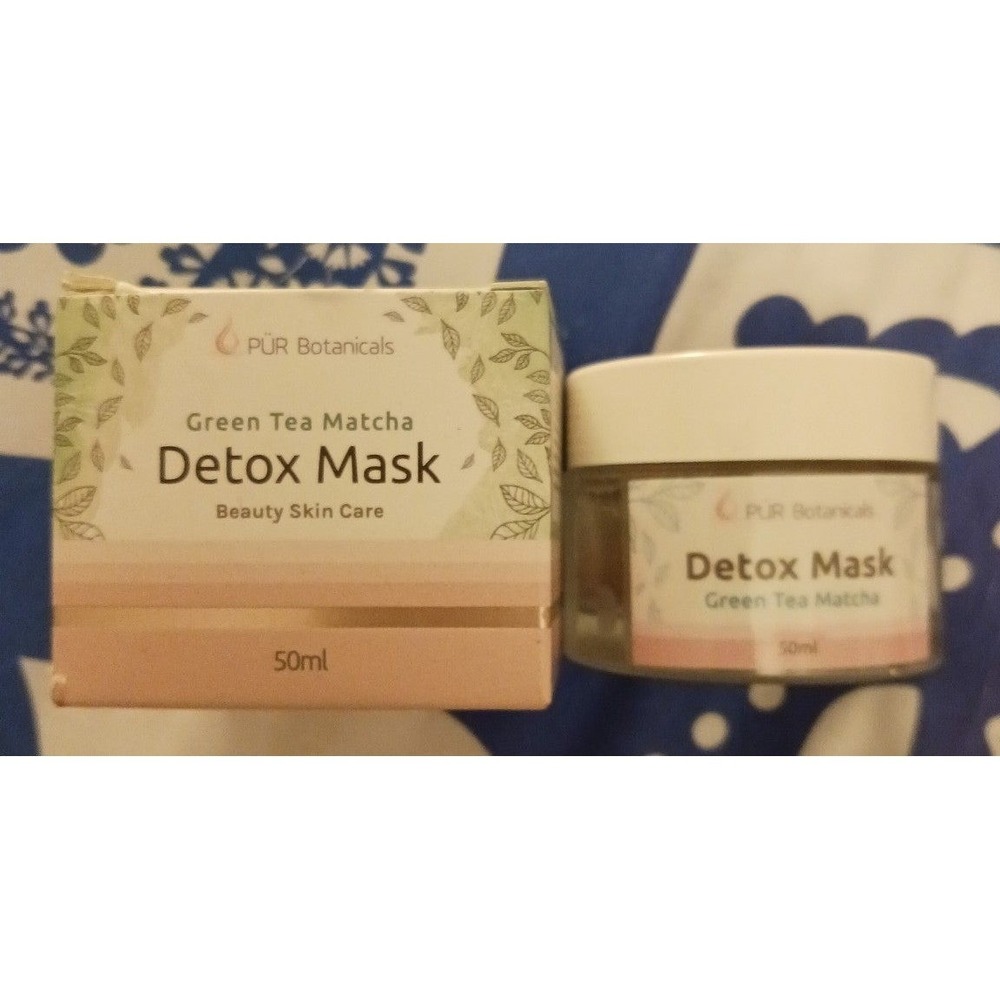 NEW Pur Botanicals Green Tea Matcha Detox Face Mask, Korean Skincare‎